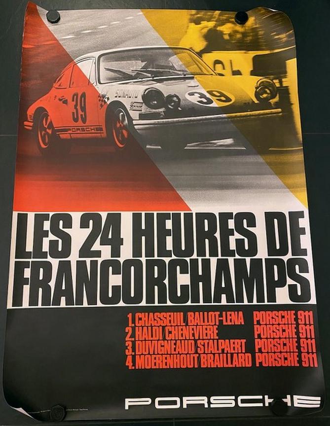 PORSCHE 24 H Francorchamps 1969