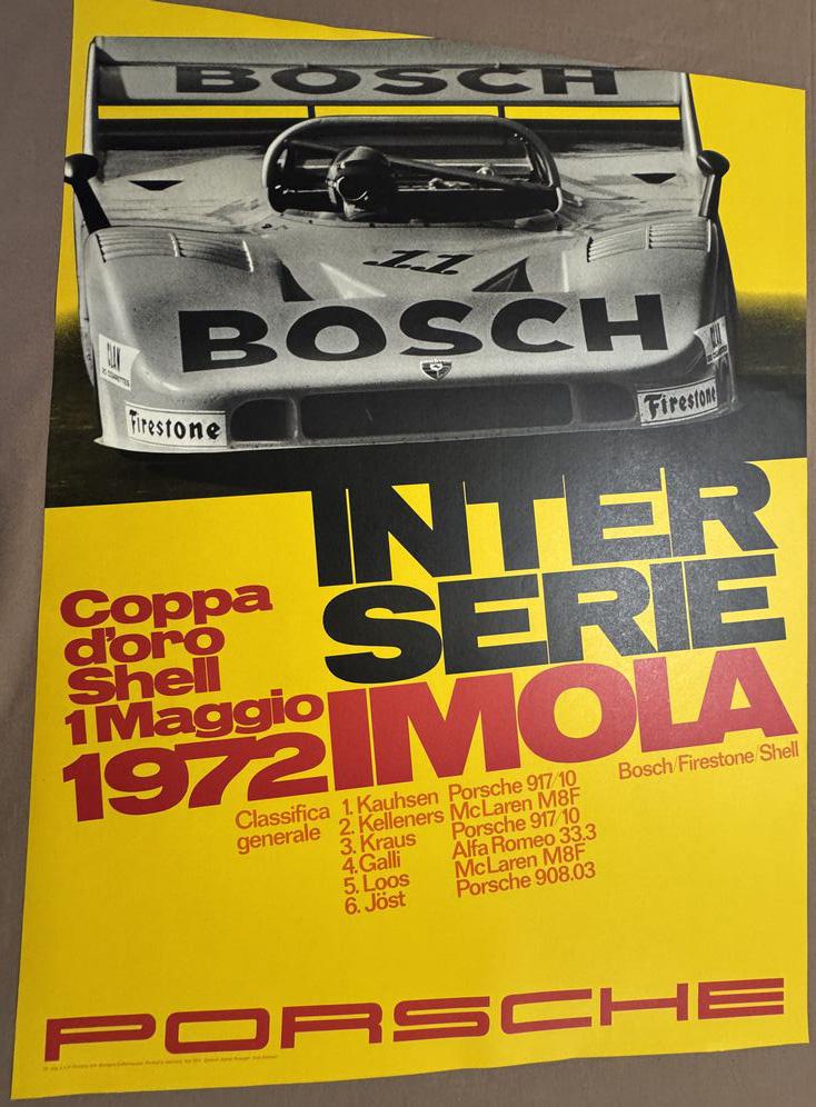 PORSCHE TARGA FLORIO 1968 vendu