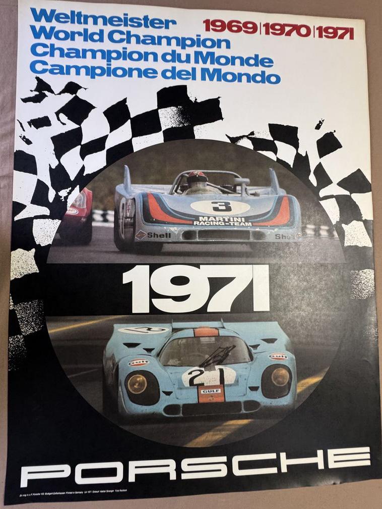 PORSCHE CORSE 1969 vendu